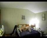 Masturbation, femme mature devant la caméra snapshot 7