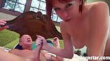 Quente adolescente Zoey Nixon garganta profunda e é espancada snapshot 1