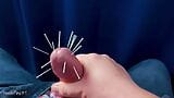 Ruined Orgasm with Cock Skewering - Extreme CBT, Acupuncture Needles Through Glans, Edging & Cock Tease snapshot 8