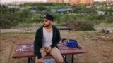 Xisco Jerking Off Outdoor in a public park snapshot 4