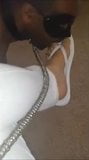 Worship Mistress feet on a leash snapshot 1