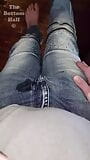 Trying to make it to the toilet before losing control and soaking my favorite skinny jeans POV snapshot 3