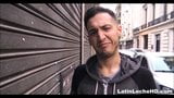 Hetero-Amateur spanischer Latino-Twink schwul für Bezahlung POV snapshot 3