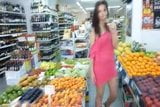 Anna exhib in a shop very nice boobs and pussy snapshot 7