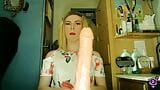 Wenn Stiefmutter dich erwischt, wie sie frech ist! POV Blowjob & Sperma auf Schwanz, Spermaspiel snapshot 4