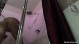 Nikita shaves her pussy in the shower snapshot 9