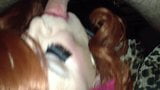 redhead tranny cougar sucking cock snapshot 2