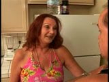 Redhead granny with big floppy tits deep throats old fat guy snapshot 4