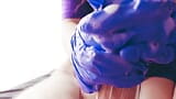 ASMR Masturbation in Gloves - A lot of cum snapshot 19