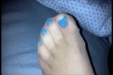 Adora mis pies de nylon lamen mis dedos snapshot 5