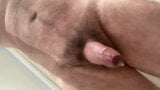 Fat hairy uncut cock is dripping cum snapshot 2