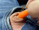 Micro penis getting jacked by baby carrot snapshot 8