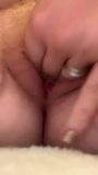 Wife fingering her hairy pussy snapshot 4