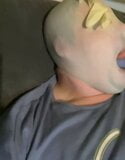 My First Breathplay experience. Latex Glove as Mask - Part 2 snapshot 4