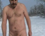 Algaycho jo y semen en la nieve snapshot 5