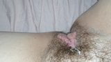 Masturbating my hairy pussy snapshot 10