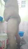 Chubby filipino daddy taking a bath and using panty for work snapshot 11