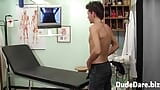 Twink playing with his cock at the doctor's office snapshot 5