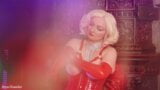 Red latex rubber gloves, erotic video of fetish model Arya snapshot 15