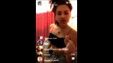 young brazilian girl dancing sexually on camera snapshot 5