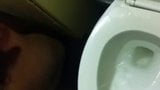 Pee drinking for an obedient slut in the bathroom snapshot 8