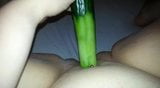 Masturbation with cucumber snapshot 1