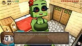 Geiles Minecraft-Parodie, Hentai-Spiel, Pornospiel-Episode 21, Creeper-Mädchen gab uns einen öffentlichen Tittenfick am Strand snapshot 13