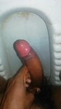 Boy masturbating on washroom with useing oil snapshot 3