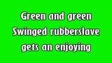 Green und Green - Swinging Rubberslave bekommt Spaß snapshot 1