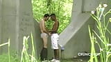 192 ebony twink innocent fucked outdoor exhib by young footballer snapshot 3