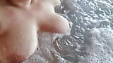 Busty bbw play with her tits in whirpool snapshot 4