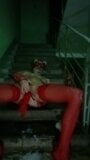 milk enema for slutty mom on stairs snapshot 16