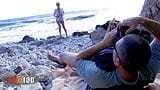 Milky & Terry, fuck and anal sex at the beach snapshot 1