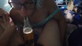 Submissive wife tries to seduce me with beer snapshot 4