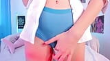 Camel toe panty shorts hot show snapshot 2