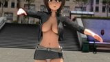 Maho Nishizumi get naked while dancing, Girls und panzer snapshot 2