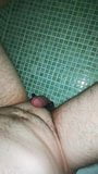 pee piss pissing on my belly upside down tied cock snapshot 2