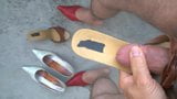 Abspritzen in sexy Top-Heels-Schuhen 002 snapshot 1