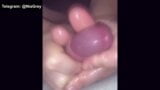 Nóng người rên rỉ và cumming - cận cảnh phóng tinh và asmr handjob snapshot 9