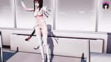 Enfermera sexy desnuda bailando en medias calientes (3D HENTAI) snapshot 7