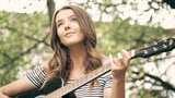 Strumming the guitar and her pussy snapshot 2