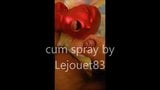 slomotion spray cum on hooded girl snapshot 1