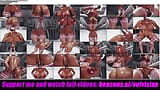 2B abbronzato - Danza sexy completamente nuda (3D HENTAI) snapshot 8