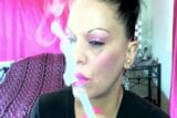 Smoking with hawk curved nails snapshot 4