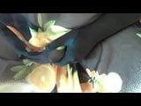 Gloved handjob with scarf - 1 snapshot 3