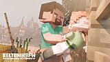 Minecraft seks modu Steve Alex'i sikiyor - animasyon (beltomnsfw) snapshot 6