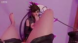 Slave Tracer Sucking Toes (POV Foot Fetish Animation) snapshot 7