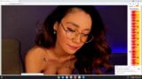 Petite nerd asiático cosplay puta consigue topless en cam snapshot 10