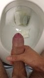 uncut cock cum at work snapshot 2