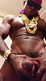 Big Black Hairy Dick Worship Hallelujah Johnson ( Jeremiah McPherson Huge Black Cock Domination ) snapshot 14